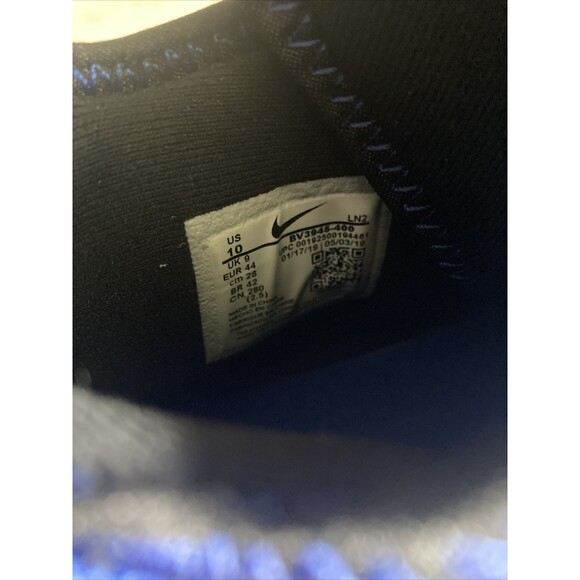 Nike Alpha Menace Pro 2 Mid Football Cleats Mens Size 10 Royal Blue BV3945-400 - Picture 7 of 7